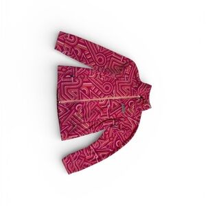 Columbia Kids Pink Patterned Puffer Jacket